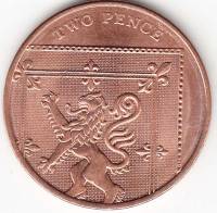 () Монета Великобритания 2015 год   ""   Серебрение  XF